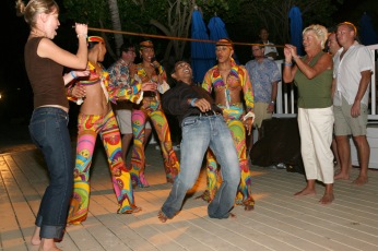 Afilias last night sunset sail and Caribbean Dance party @ the Ritz Carlton St. Thomas, USVI 111705